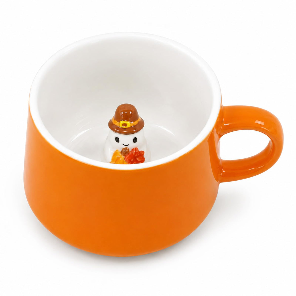 11 oz Frog Coffee Mug Green Ceramic Coffee Cup with Hidden Animal Gifts