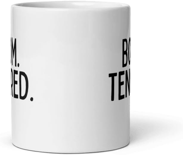 Teegarb Letter Blanket Coffee Mug 11 Oz Funny Saying Boom Tenured Graduation Present Congrats Professor Teacher Appreciation Contratulations On Tenure Daughter Son Women Men