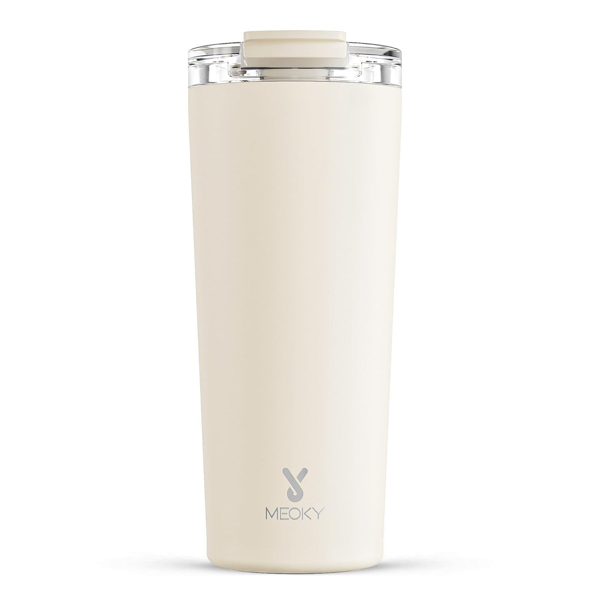 Meoky 24 oz Insulated Travel Coffee Mug: Leak Proof Lid, Night
