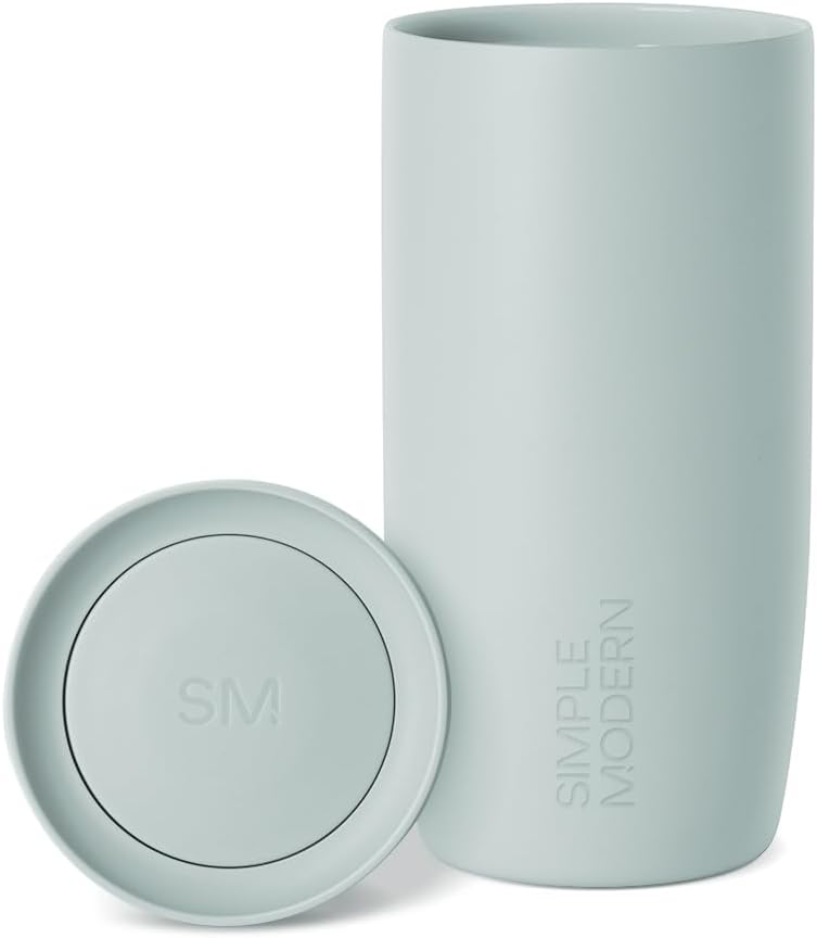 Simple Modern Insulated Travel Coffee Mug 360° Lid | 16oz | Green