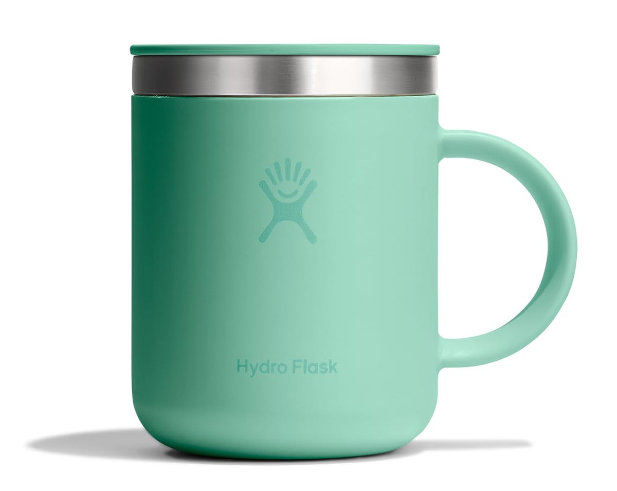 Hydro Flask Coffee Mug – Insulated Stainless Steel, Non Spill, Leak Resistant Travel Mug 12 Oz Agave Green