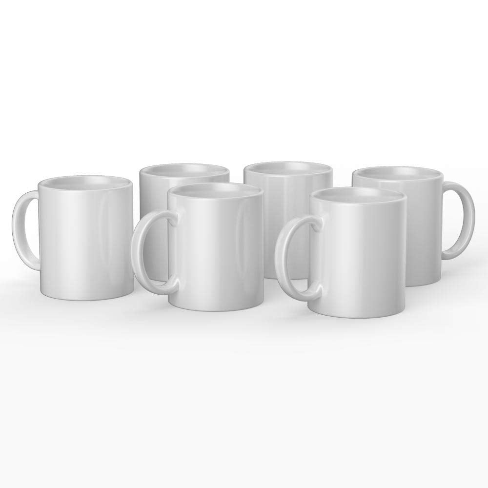 Cricut Ceramic Mug Blank, White - 15 oz/425 ml (2 ct)