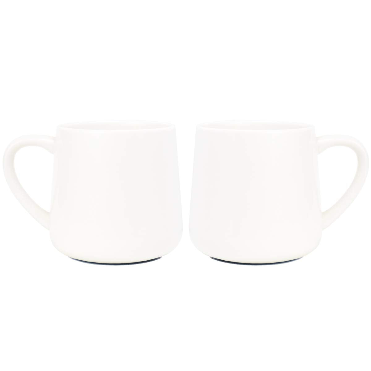 Bosmarlin Large Glossy Ceramic Coffee Mug, Tea Cup for Office and Home, 18 oz, Suitable for Dishwasher and Microwave(Blue, 1)