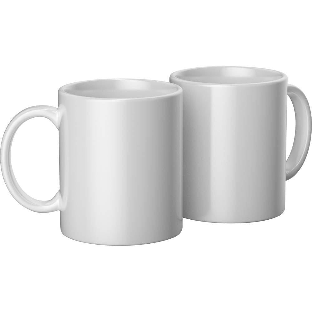 Cricut Ceramic Mug Blank, White - 15 oz/425 ml (2 ct)