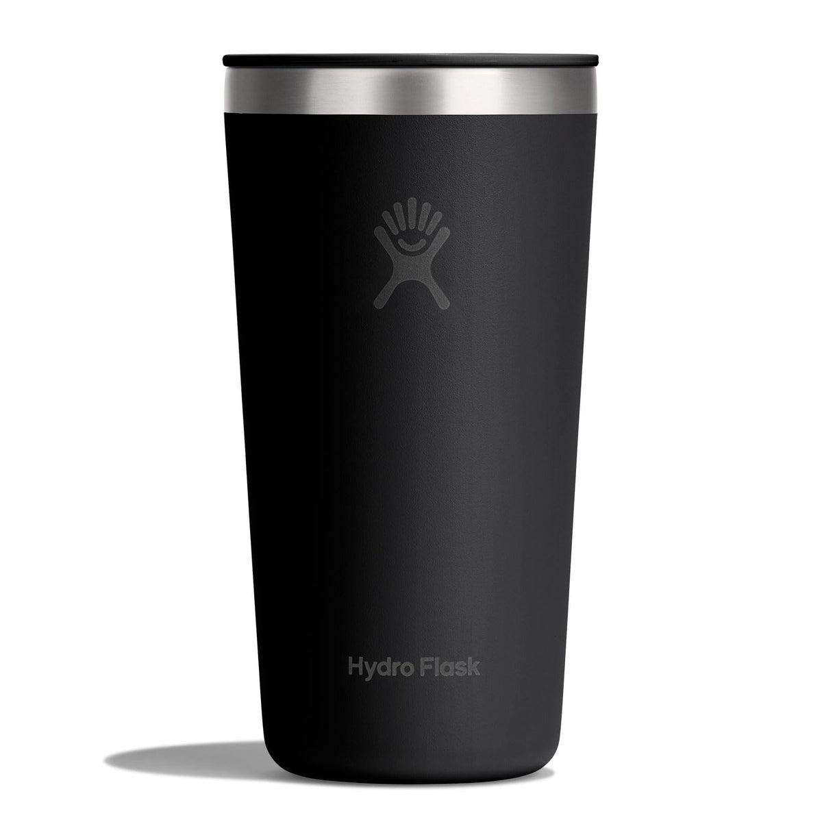 Hydro Flask All Around Tumbler Press-In Lid, Insulated Travel Mug, Stainless Steel Coffee Cup 16 Oz Tonal Birch Gray