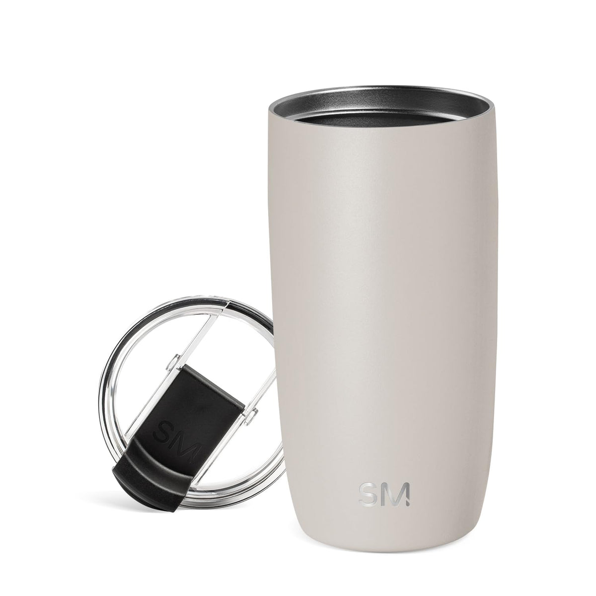 Simple Modern Travel Coffee Mug with Lid | 12oz | Beige