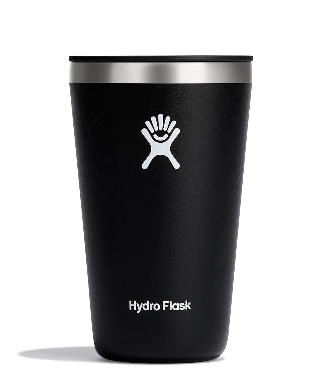 Hydro Flask All Around Tumbler Press-In Lid, Insulated Travel Mug, Stainless Steel Coffee Cup 16 Oz Tonal Birch Gray