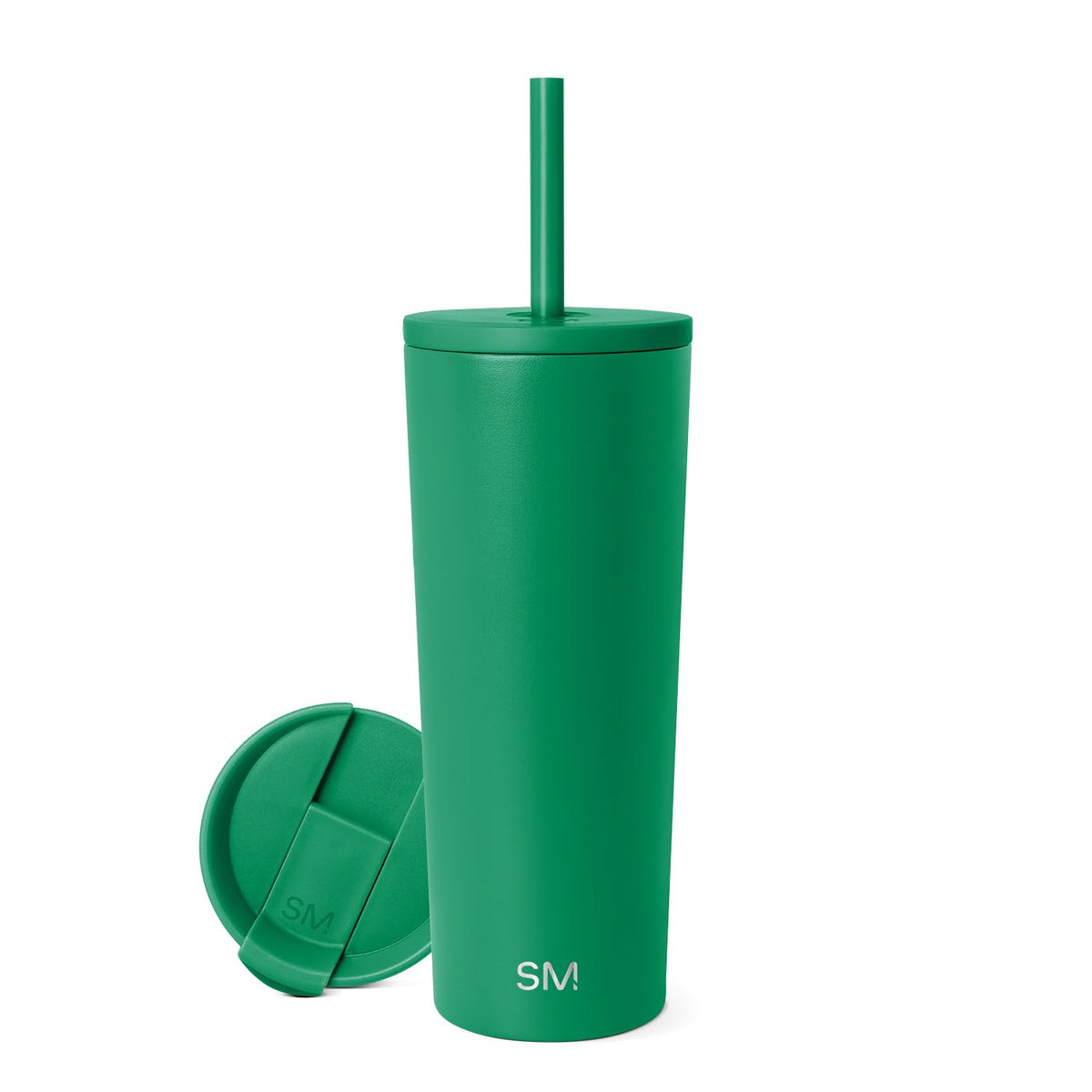 Simple Modern Iced Coffee Tumbler, Insulated | 24oz | Green