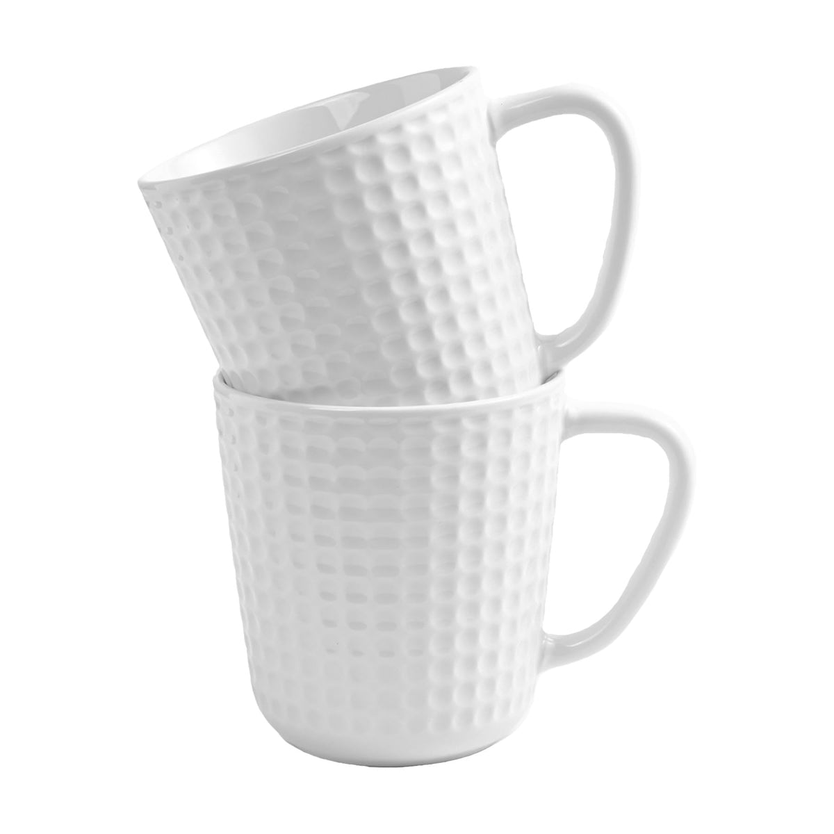 Large Coffee Mug, 20 oz White Coffee Mugs, Ceramic Coffee Cup with Handle