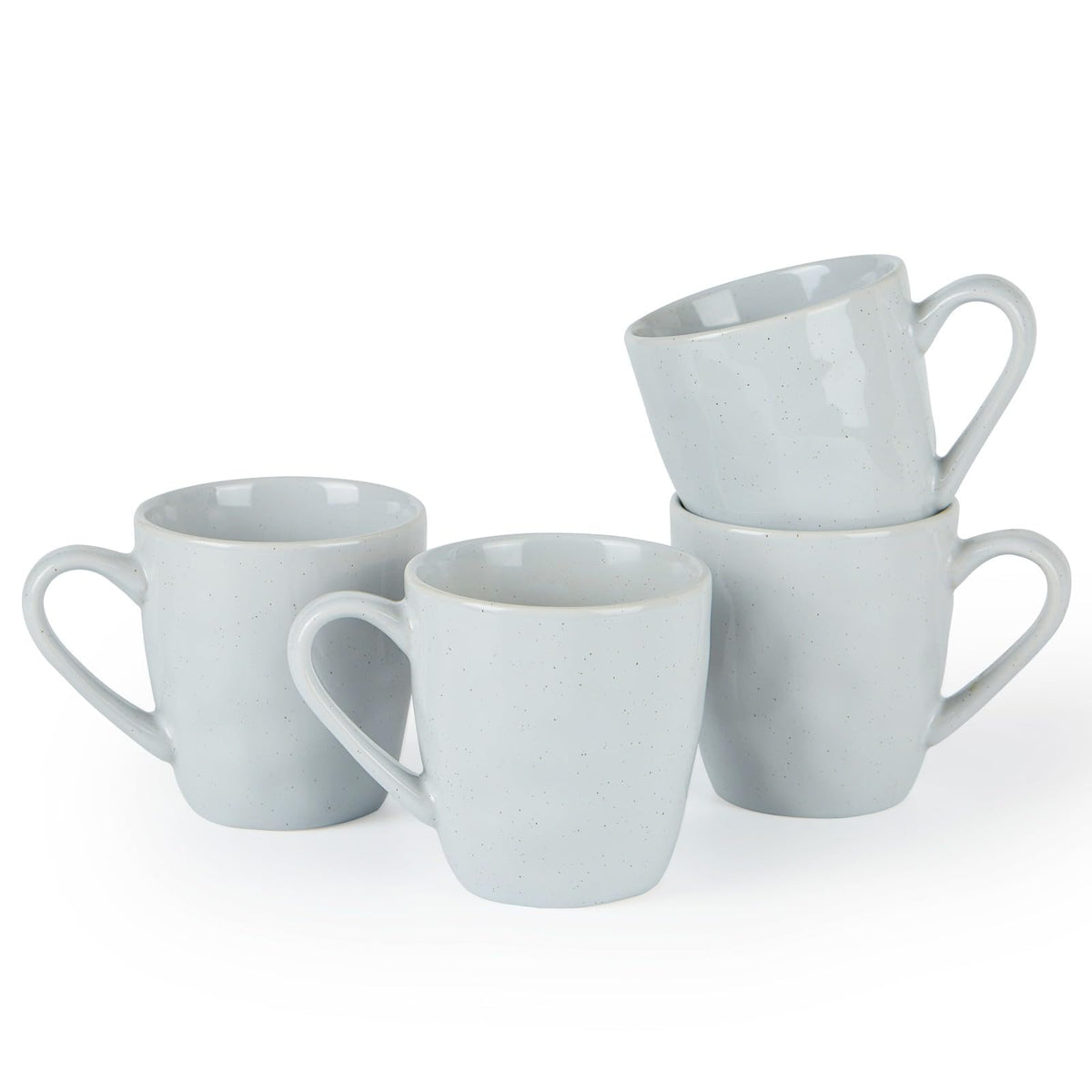 famiware Jupiter Coffee Mugs Set of 4, 13oz Coffee Mug Cups with Handle
