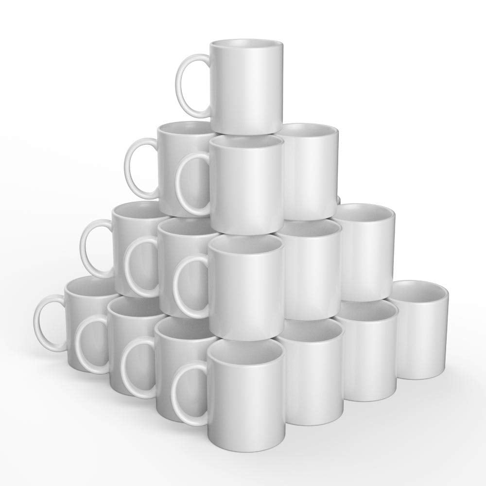 Cricut Ceramic Mug Blank, White - 15 oz/425 ml (2 ct)