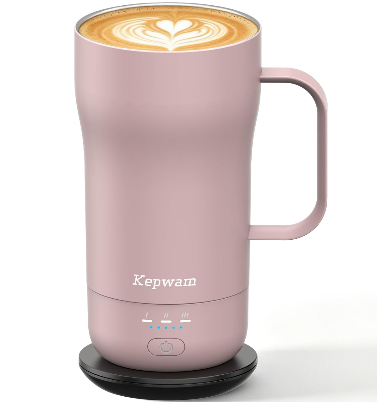 Kepwam Heated Coffee Mug T4, 16oz Smart Mug with Constant Temp Control