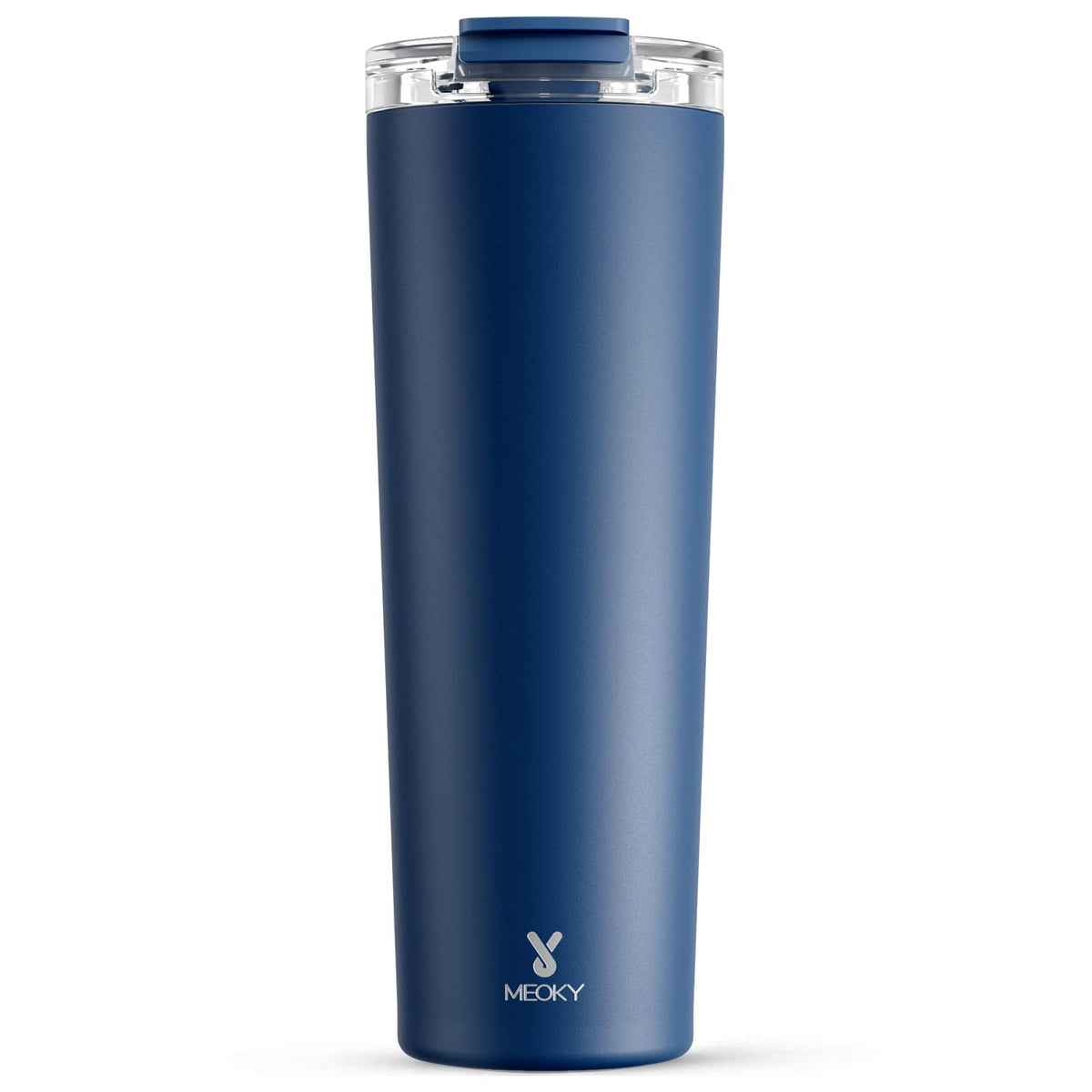Meoky 24 oz Insulated Travel Coffee Mug: Leak Proof Lid, Night