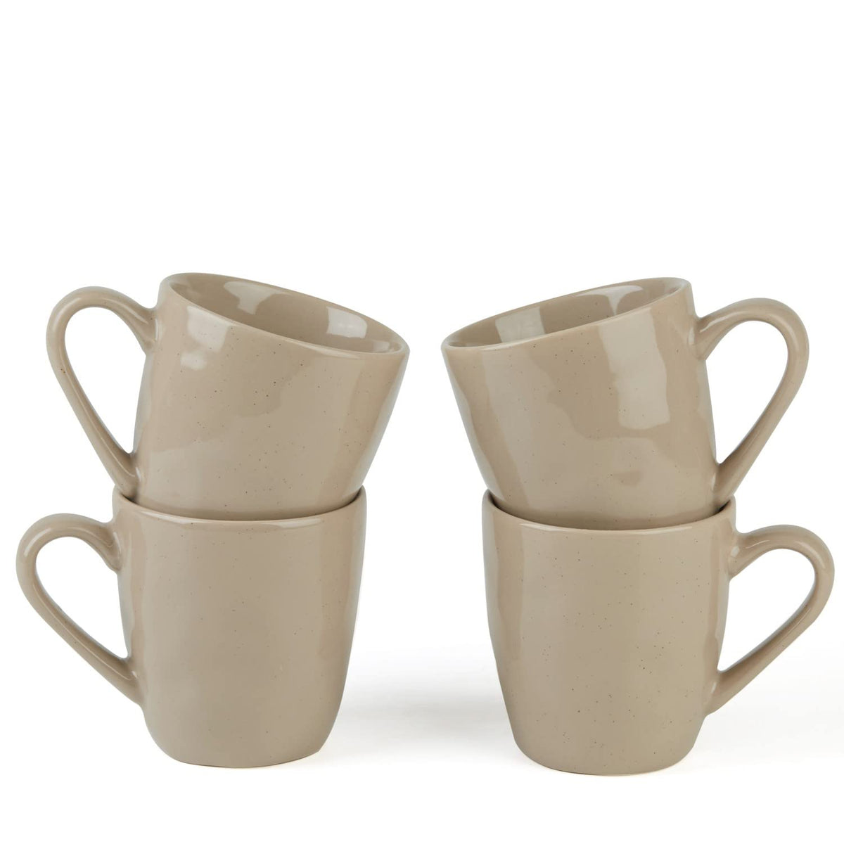 famiware Jupiter Coffee Mugs Set of 4, 13oz Coffee Mug Cups with Handle