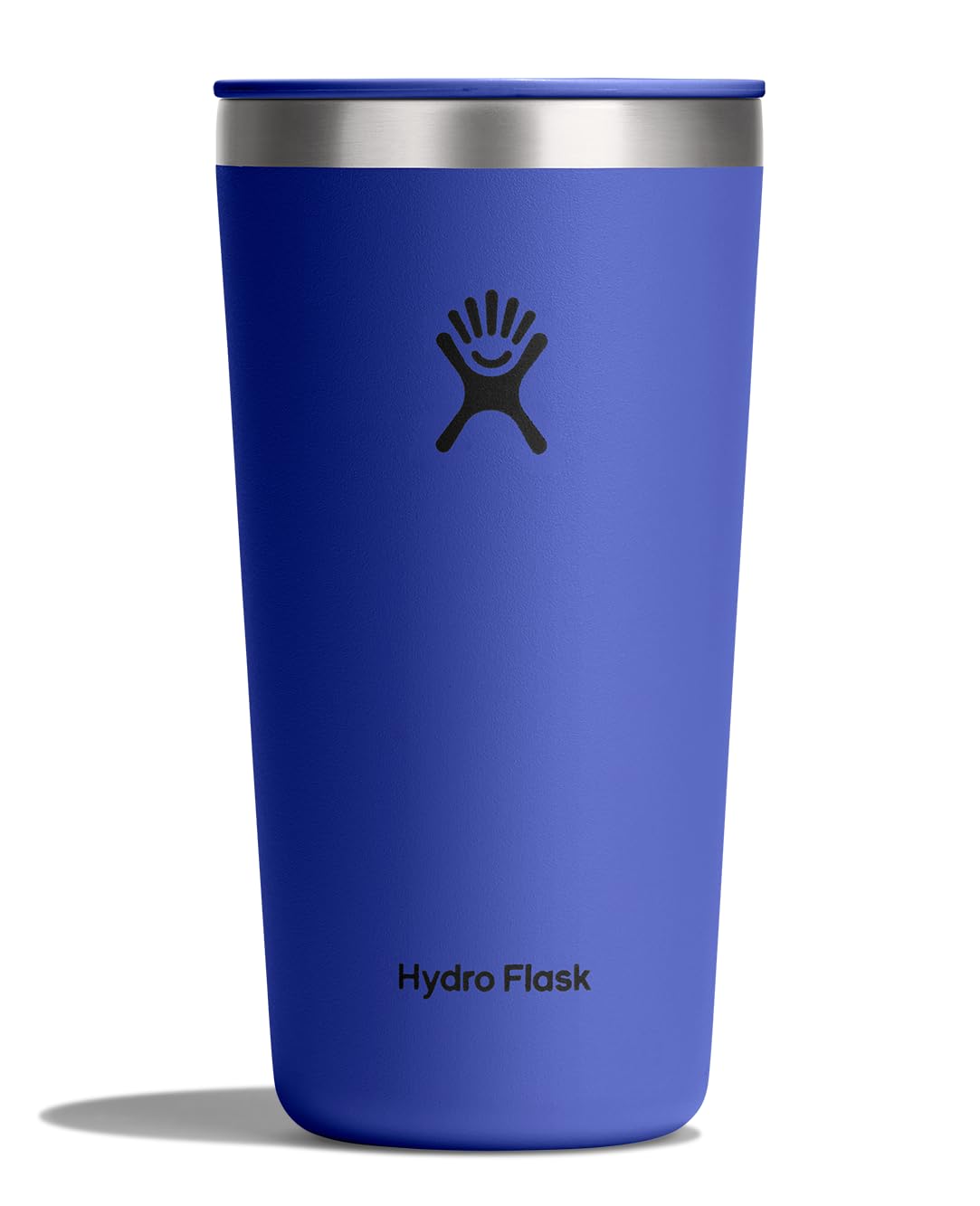 Hydro Flask All Around Tumbler Press-In Lid, Insulated Travel Mug, Stainless Steel Coffee Cup 16 Oz Tonal Birch Gray