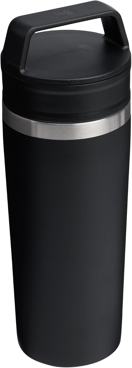 STANLEY Cafe-To-Go Travel Mug, 16 oz, Black 2.0