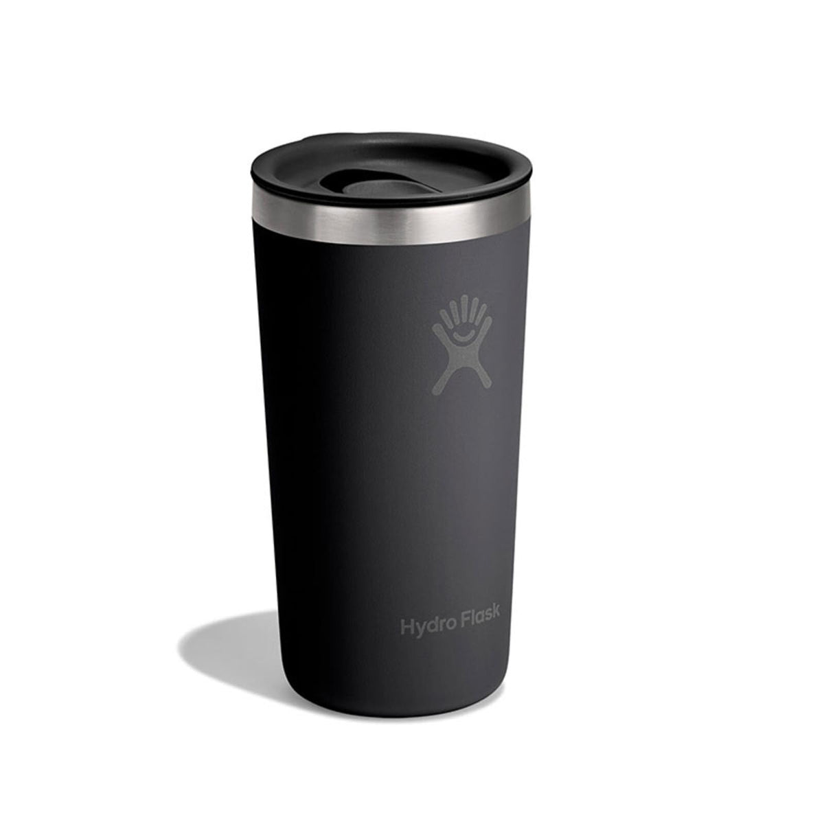 Hydro Flask All Around Tumbler Press-In Lid, Insulated Travel Mug, Stainless Steel Coffee Cup 16 Oz Tonal Birch Gray