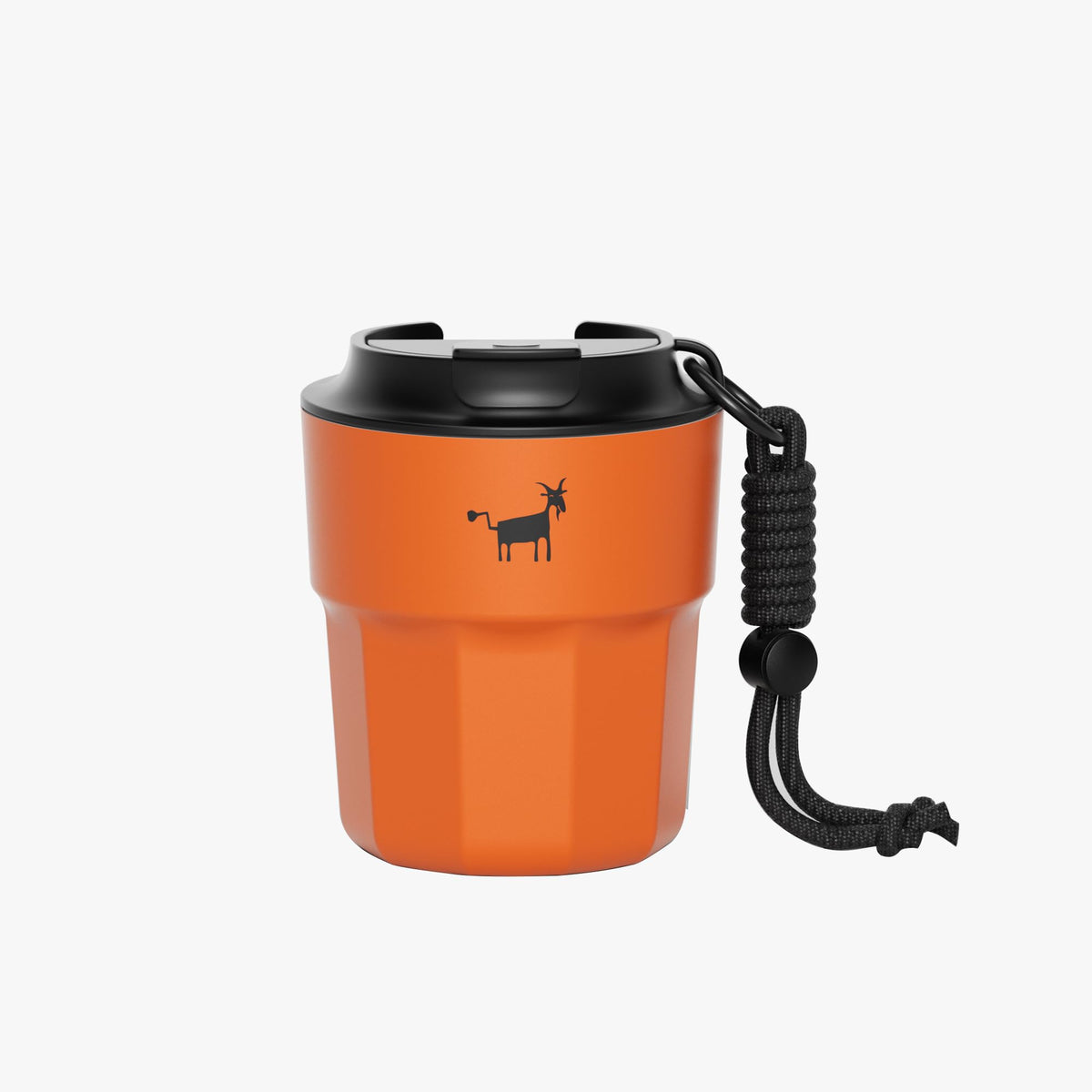CHEERFUL GOAT Ceramic Lined Coffee Mug – Stainless Steel Travel insulated Tumbler with Ceramic Liner, with lid, 10oz Cup for Hot and Cold Water Coffee at Home, Office, or On the Go (Blue)