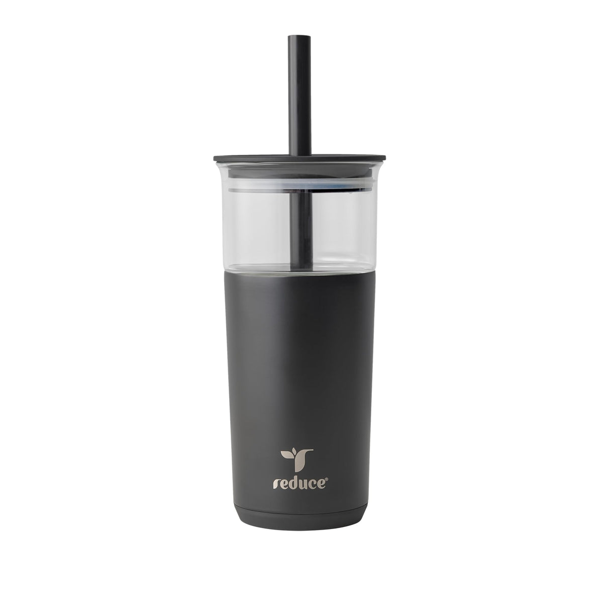REDUCE Aspen - 20oz Vacuum Insulated Glass Tumbler - Extra Wide Straw & Lid