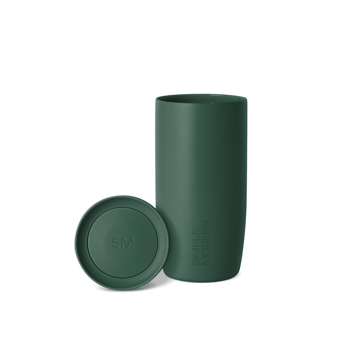 Simple Modern Insulated Travel Coffee Mug 360° Lid | 16oz | Green