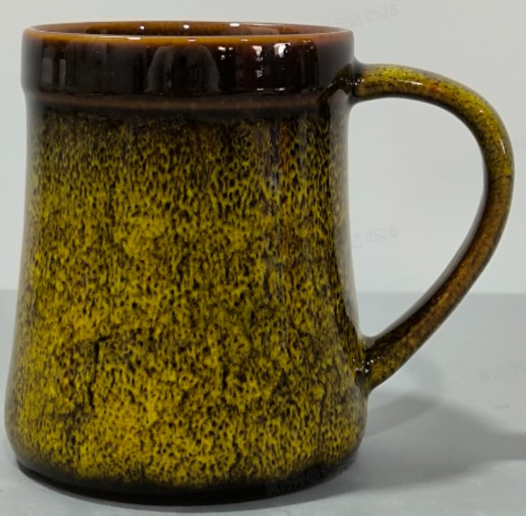 Forest Tide Ceramic Mug, 18oz Reactive Glaze Coffee Mug, Self Care Gift