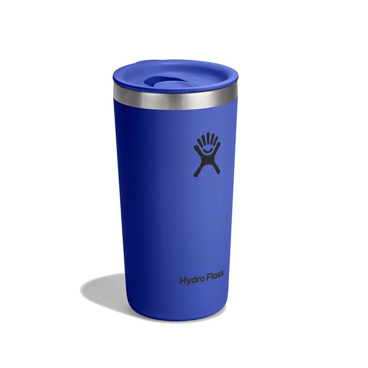 Hydro Flask All Around Tumbler Press-In Lid, Insulated Travel Mug, Stainless Steel Coffee Cup 16 Oz Tonal Birch Gray