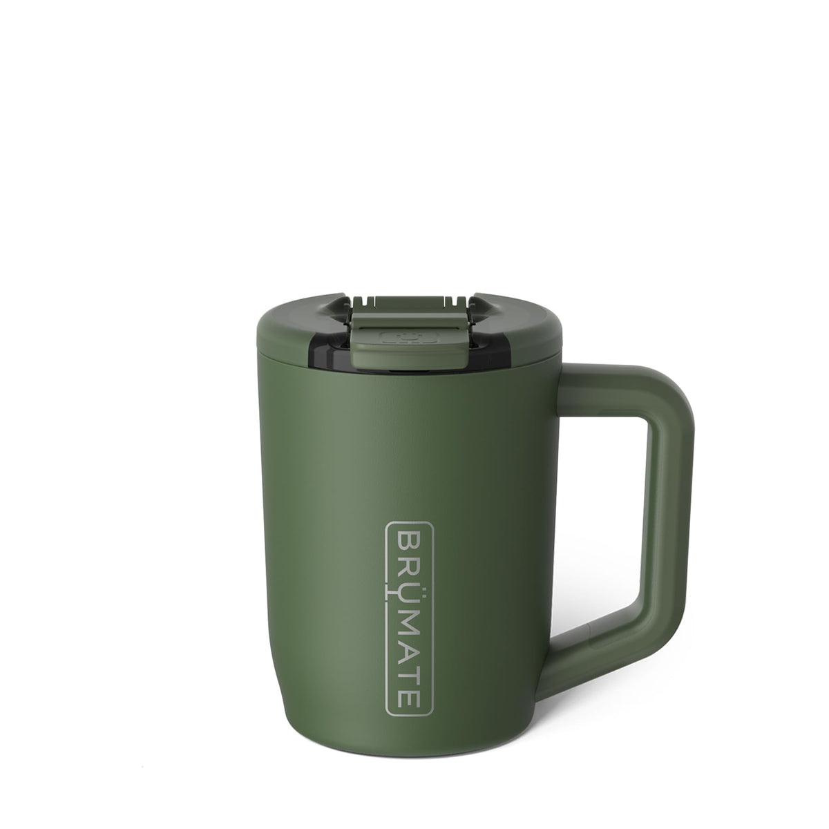 BrüMate Müv - 15oz 100% Leak Proof Insulated Coffee Mug with Handle & Lid - Stainless Steel Coffee Travel Mug - Double Walled Coffee Cup (Lilac Dusk)