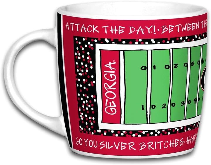 Magnolia Lane University of Georgia (UGA) Bulldogs Stadium Mug, 6-inches Height