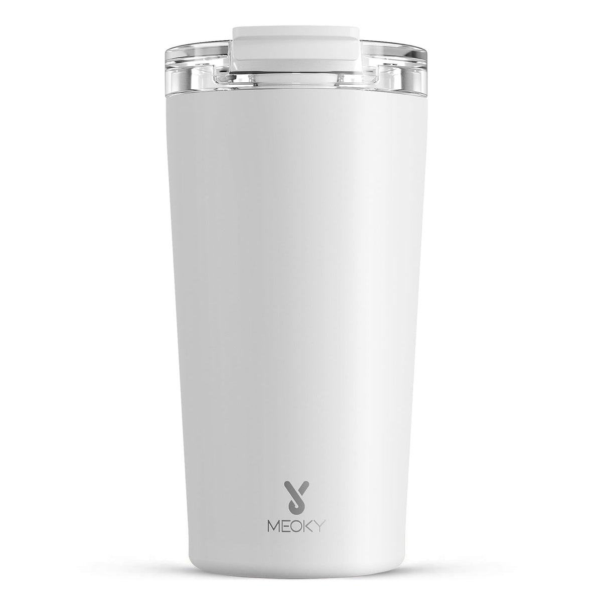 Meoky 24 oz Insulated Travel Coffee Mug: Leak Proof Lid, Night
