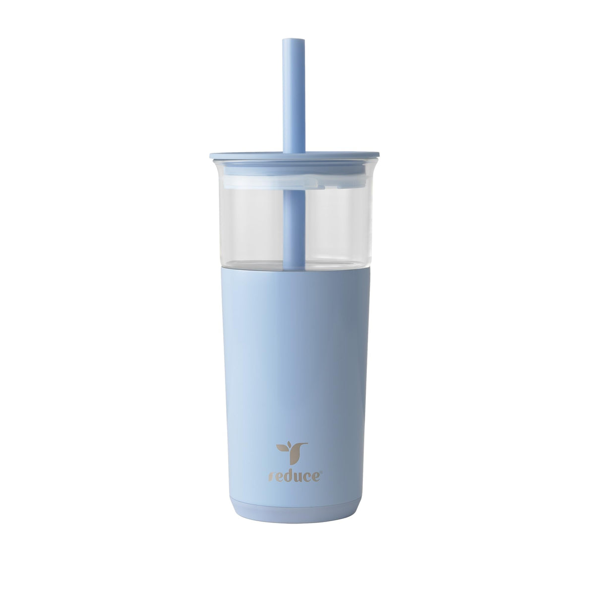 REDUCE Aspen - 20oz Vacuum Insulated Glass Tumbler - Extra Wide Straw & Lid