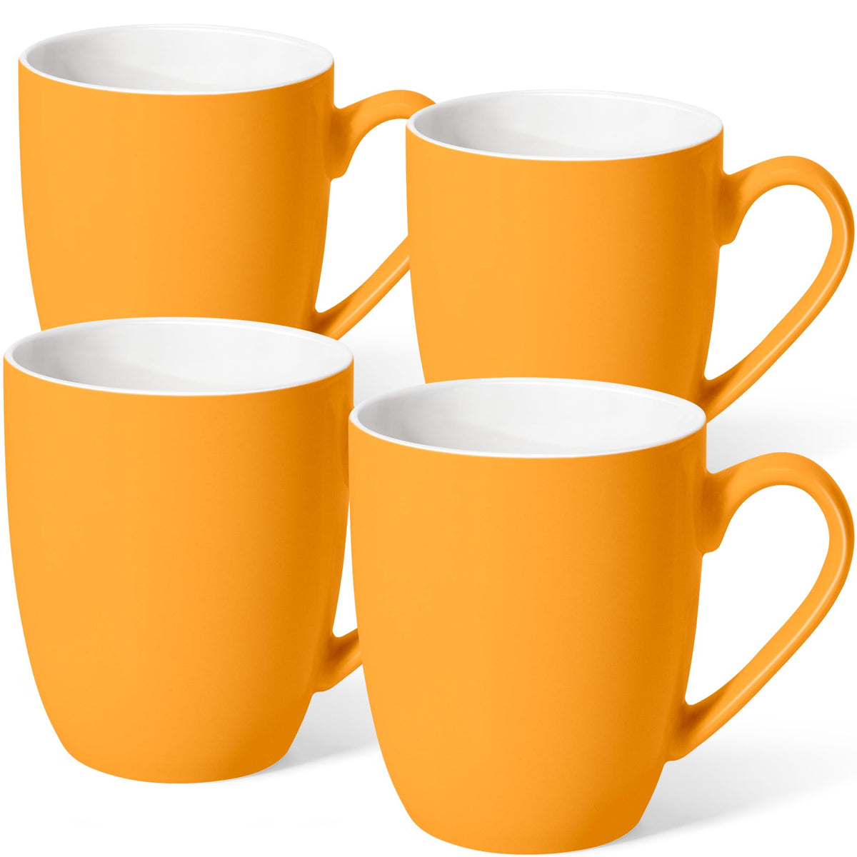 Large Ceramic Coffee Mug 16oz(475ml) Tea Cups Idea Gifts 1 Pack White