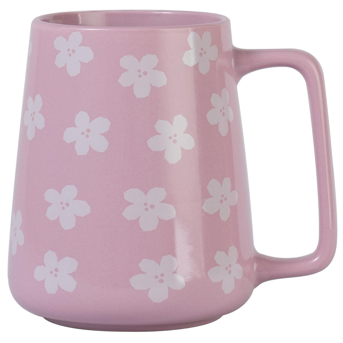 24 oz Large Ceramic Coffee mugs, Extra Large Cup, Big Handle (24 oz blue)