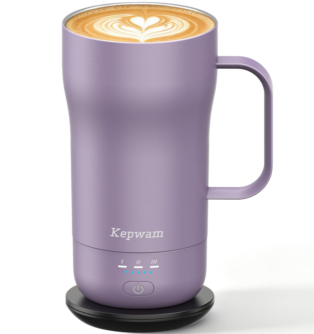 Kepwam Heated Coffee Mug T4, 16oz Smart Mug with Constant Temp Control