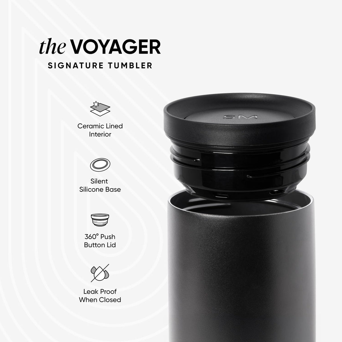 Simple Modern Insulated Travel Coffee Mug 360° Lid | 16oz | Green