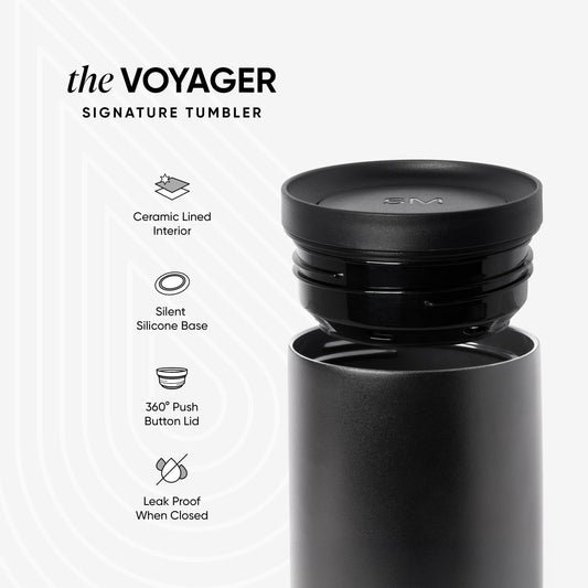 Simple Modern Insulated Travel Coffee Mug 360° Lid | 16oz | Green