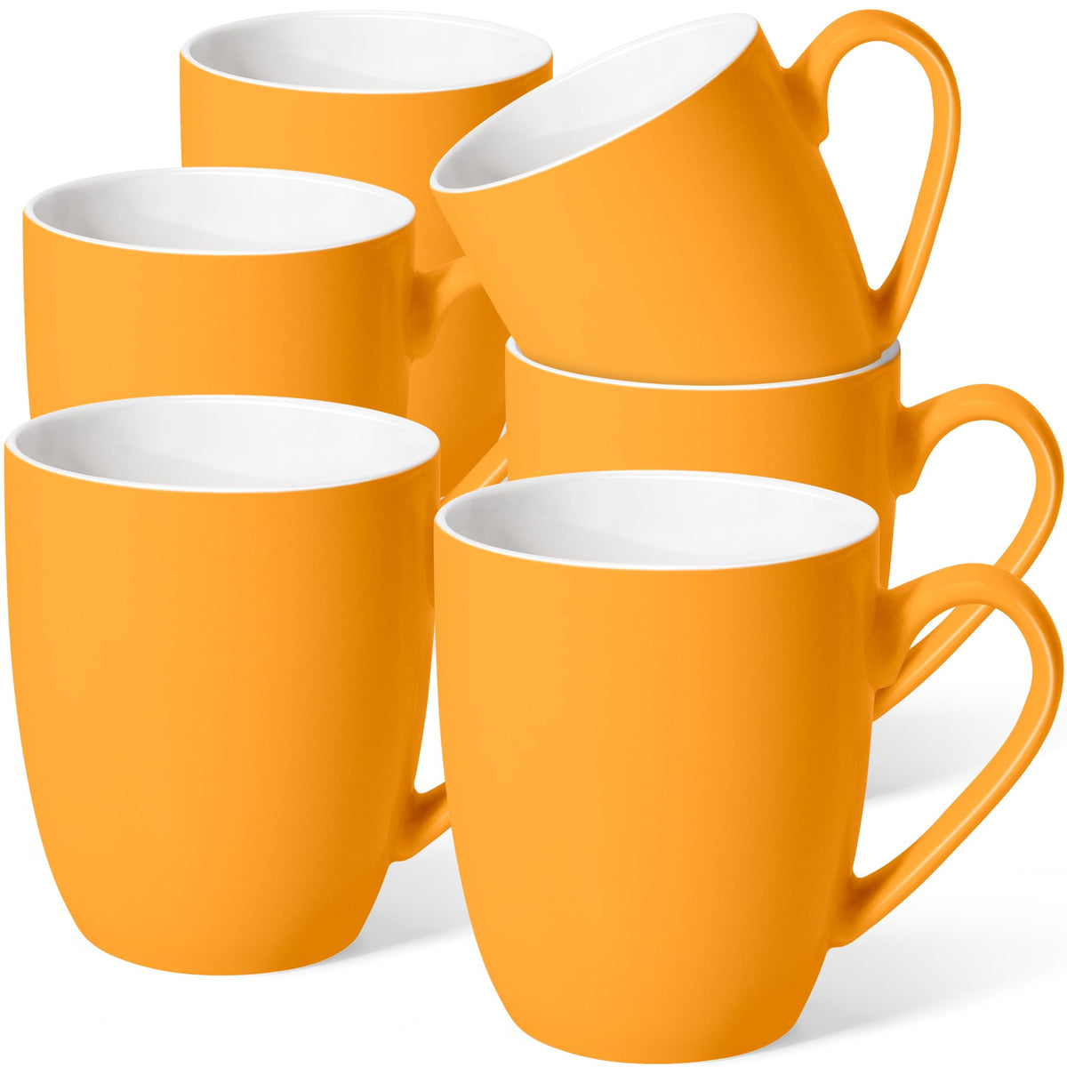 Large Ceramic Coffee Mug 16oz(475ml) Tea Cups Idea Gifts 1 Pack White