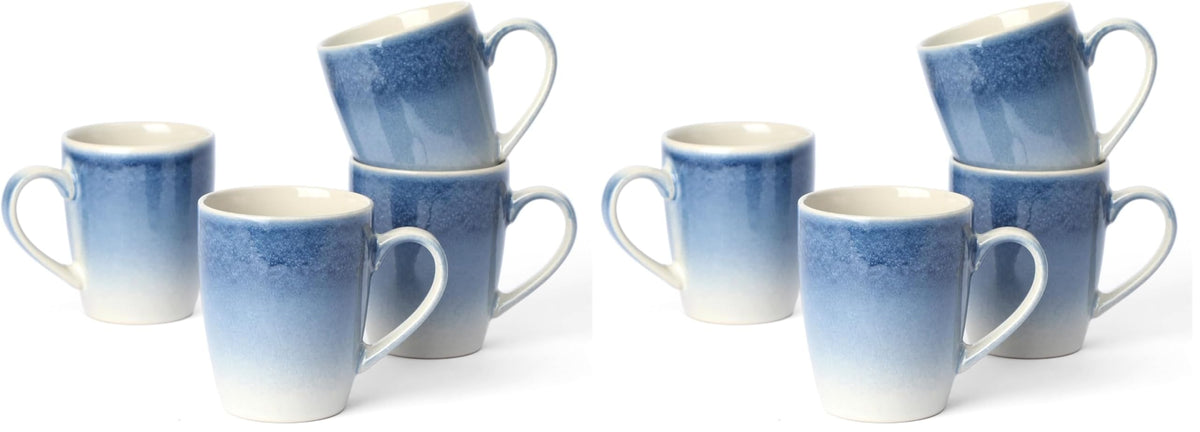 famiware Jupiter Coffee Mugs Set of 4, 13oz Coffee Mug Cups with Handle