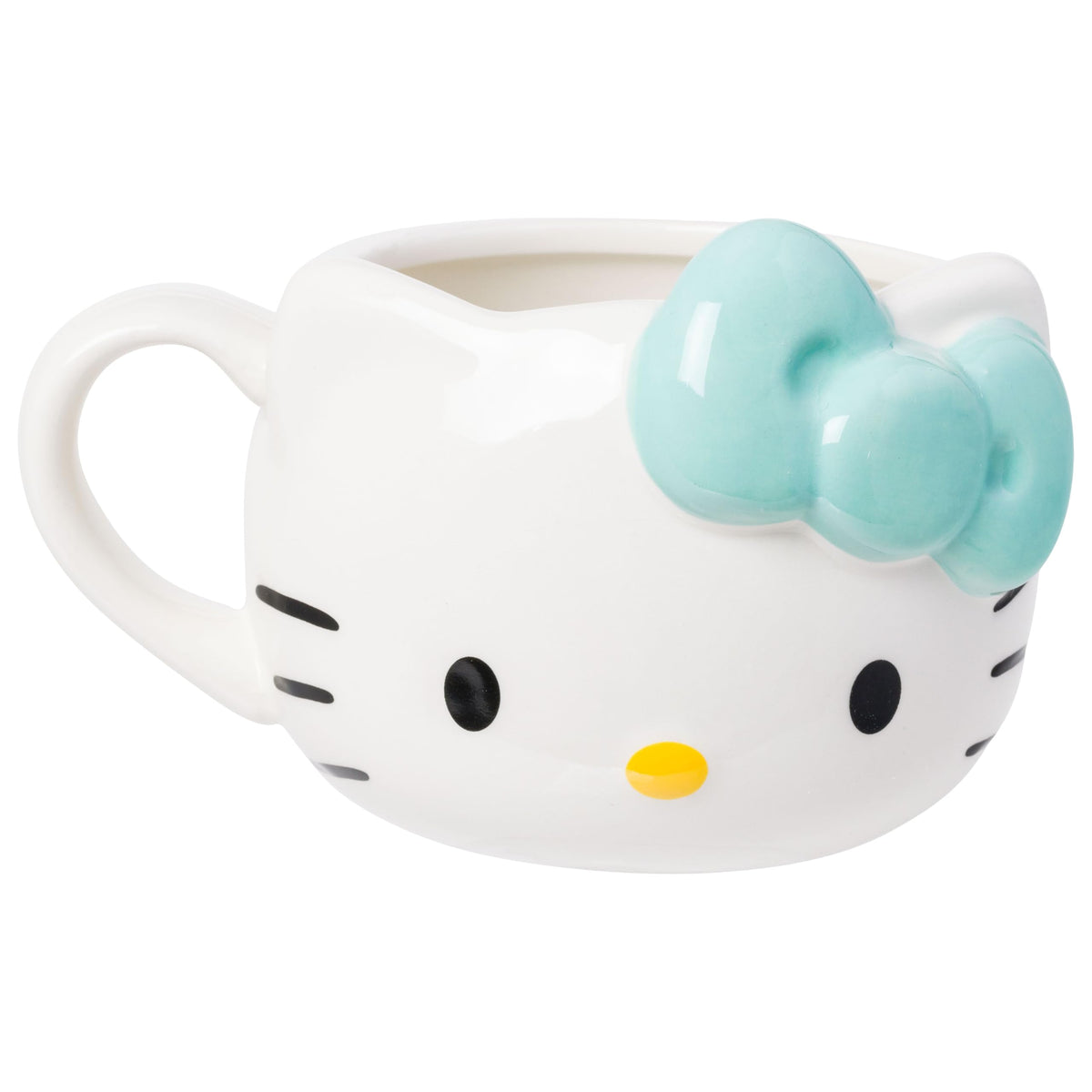 Silver Buffalo Sanrio Hello Kitty Spooky Skeleton, 3D Sculpted Mug, 20oz