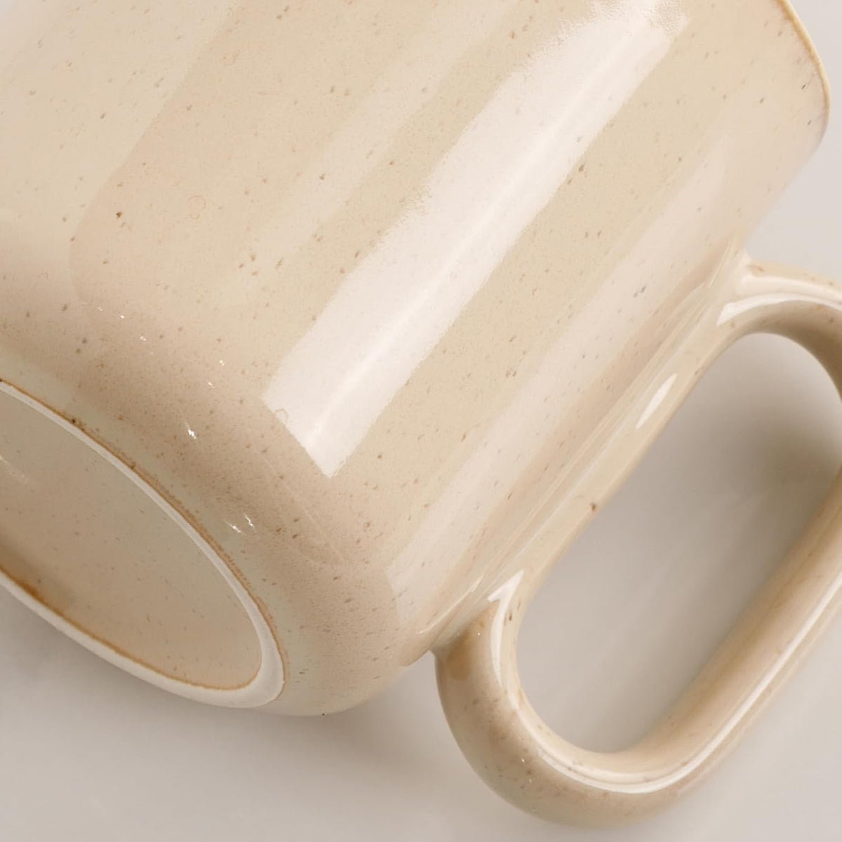 Ceramic Coffee Mug, 15 oz Coffee Cup with Handle Aesthetic Tea Mugs