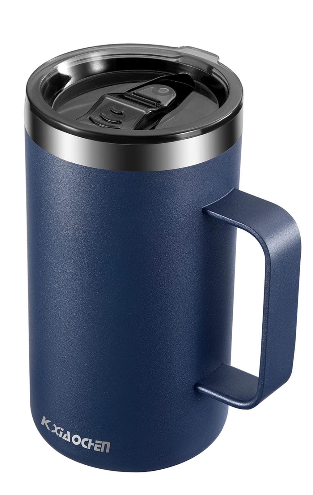 KXIAOCHEN 20 oz Insulated Coffee Mug, Coffee Cup with Lid and Wide Handle