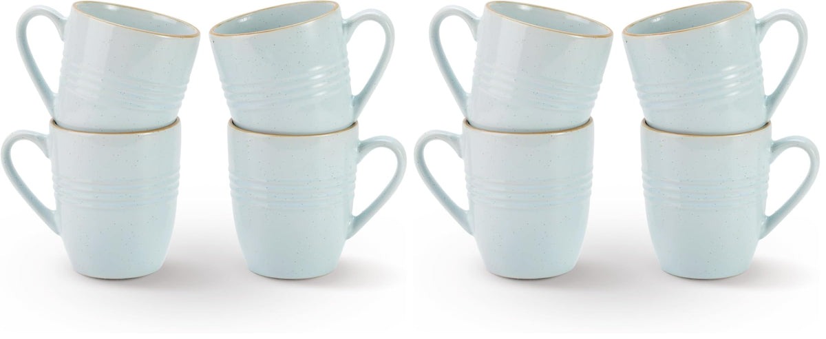 famiware Jupiter Coffee Mugs Set of 4, 13oz Coffee Mug Cups with Handle