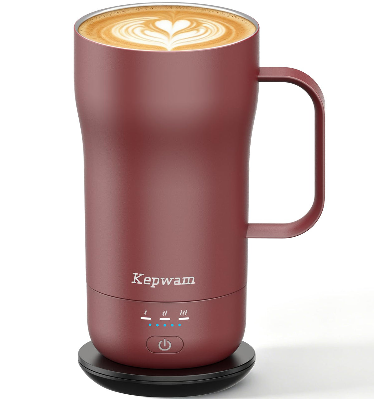 Kepwam Heated Coffee Mug T4, 16oz Smart Mug with Constant Temp Control