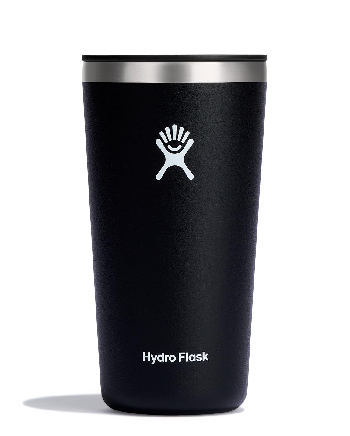 Hydro Flask All Around Tumbler Press-In Lid, Insulated Travel Mug, Stainless Steel Coffee Cup 16 Oz Tonal Birch Gray