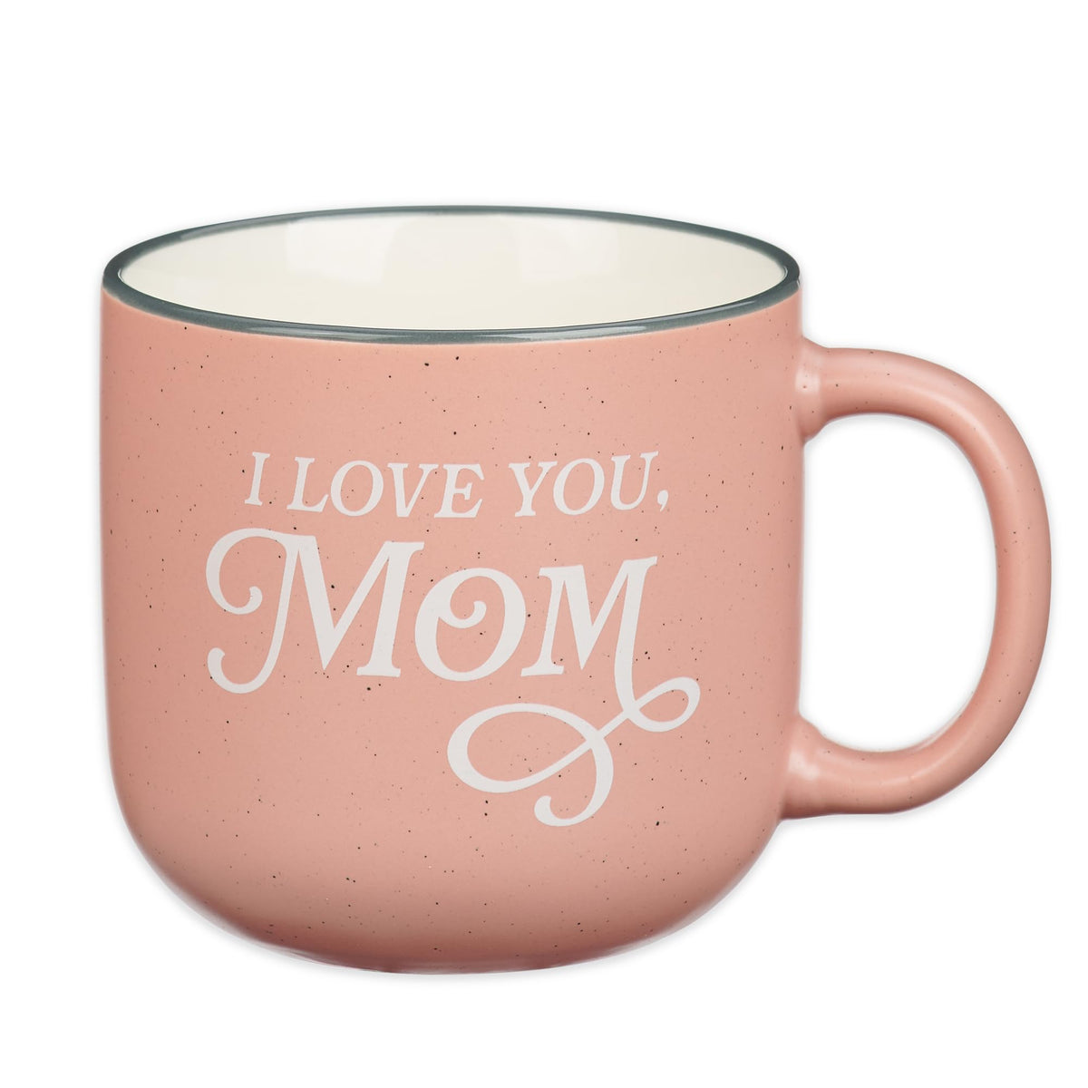 Christian Art Gifts Inspiring Ceramic Coffee Mug for Women: Lord Stood with Me Bible Verse, Microwave & Dishwasher Safe Novelty Cup, Sturdy Handle, Encouraging Gift for Women, Green Floral, 14 oz.