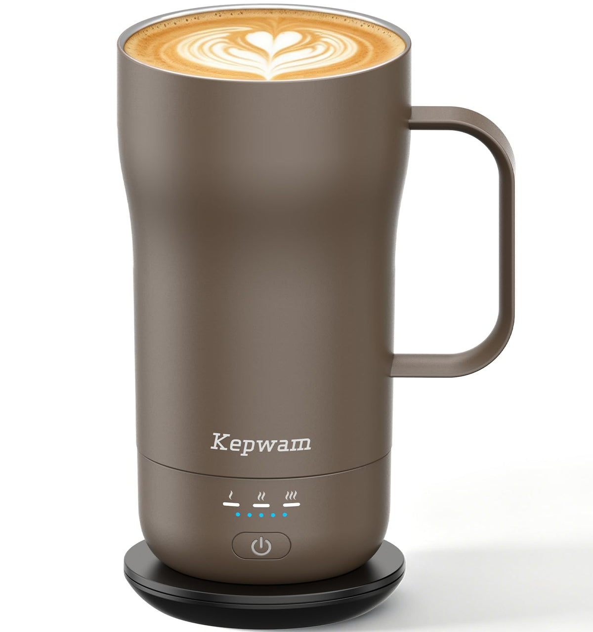Kepwam Heated Coffee Mug T4, 16oz Smart Mug with Constant Temp Control