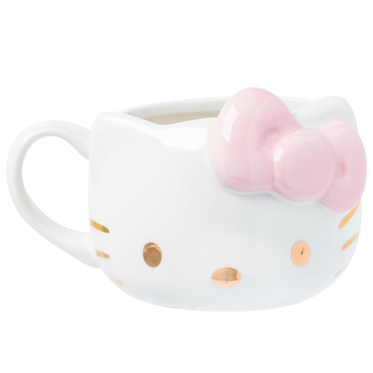 Silver Buffalo Sanrio Hello Kitty Spooky Skeleton, 3D Sculpted Mug, 20oz