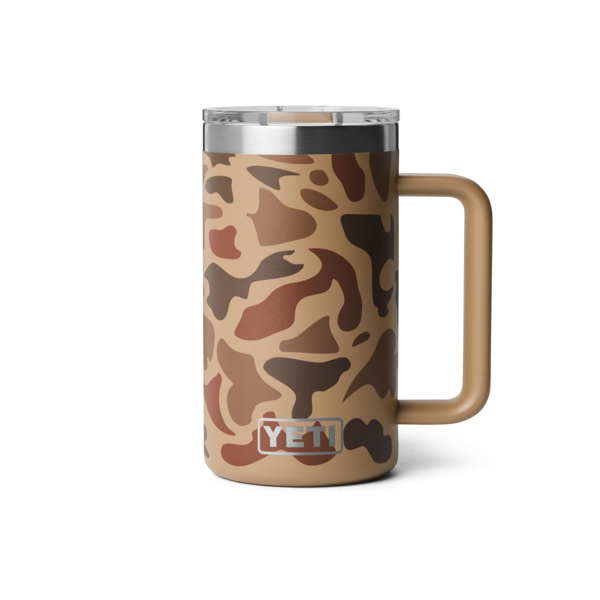 YETI Rambler 24 oz Ceramic Lined Stackable Mug, Wetlands Camo