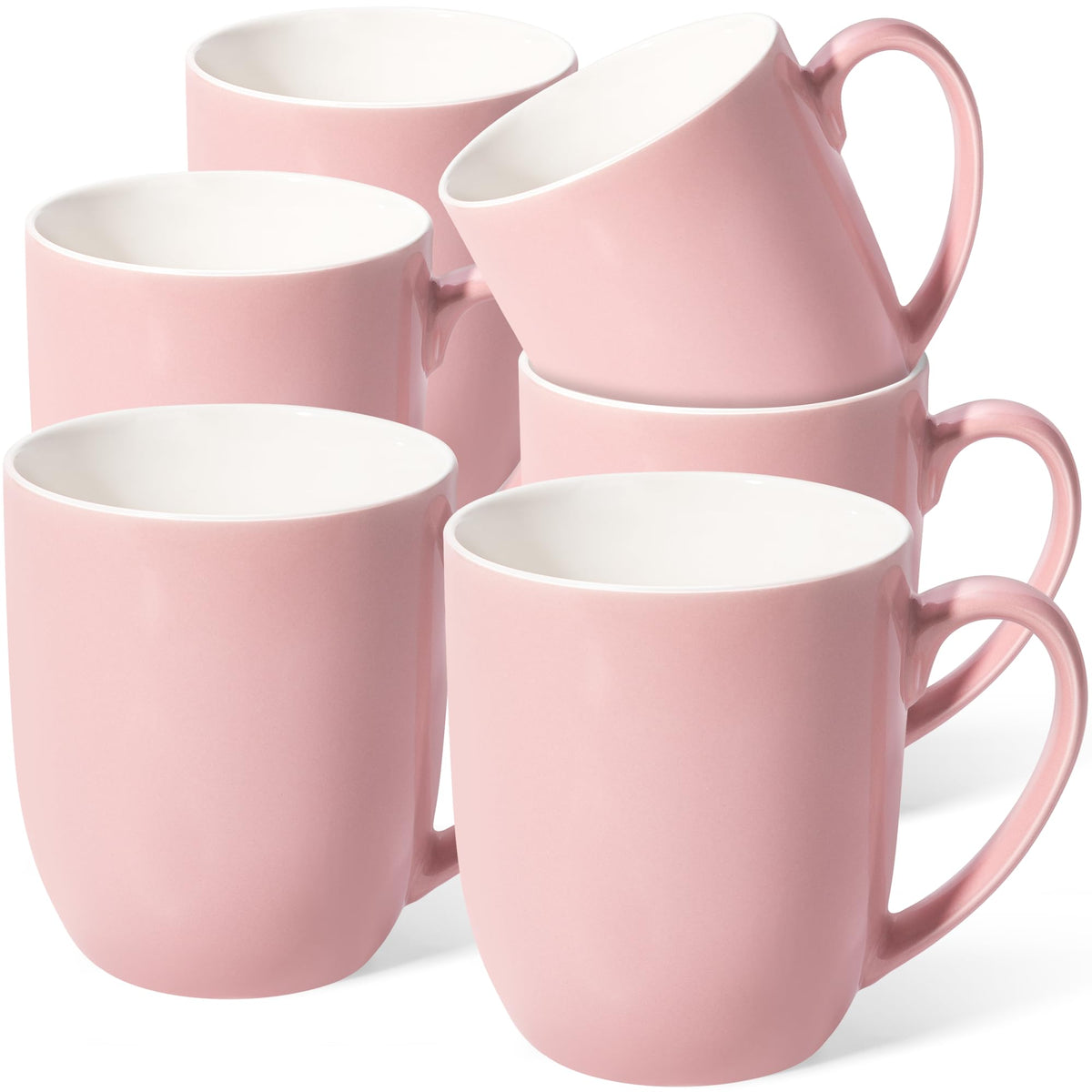 Large Ceramic Coffee Mug 16oz(475ml) Tea Cups Idea Gifts 1 Pack White