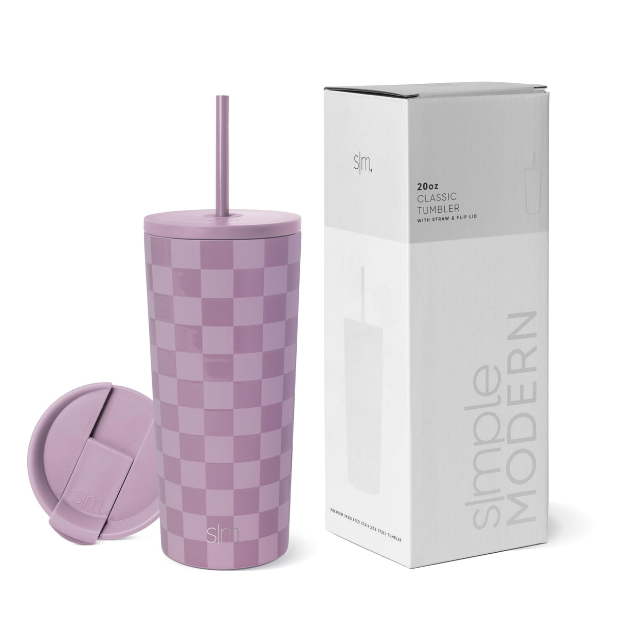 Simple Modern Iced Coffee Tumbler, Insulated | 24oz | Green