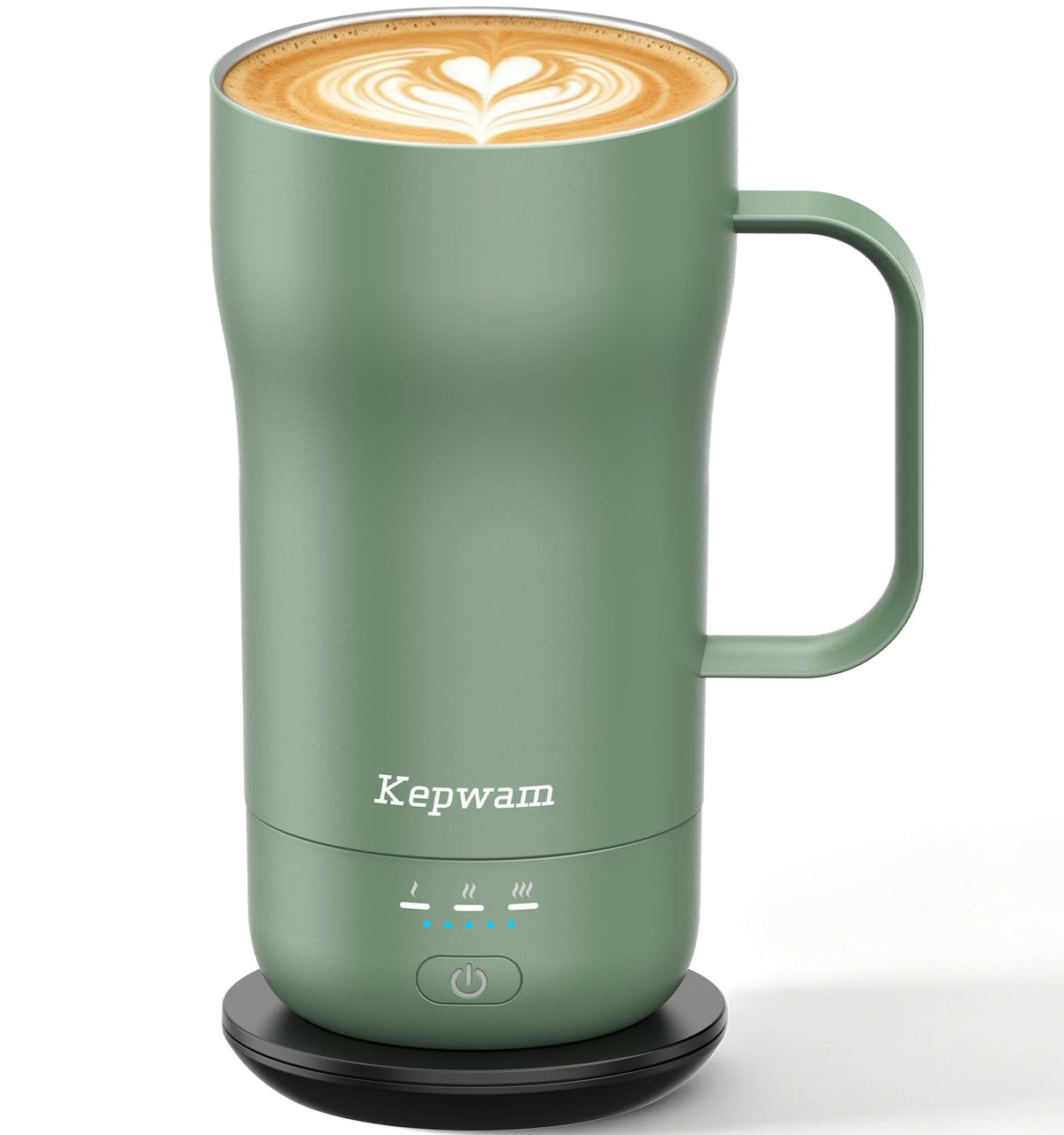 Kepwam Heated Coffee Mug T4, 16oz Smart Mug with Constant Temp Control